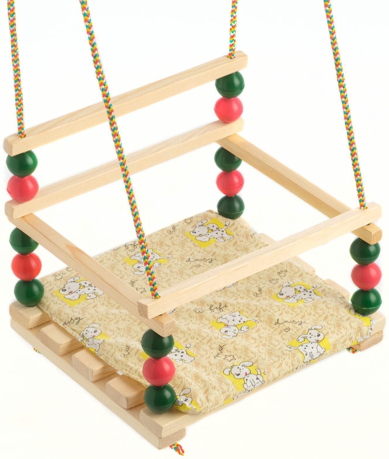 Подвесное кресло для игровой площадки с мягкой сидушкой, 