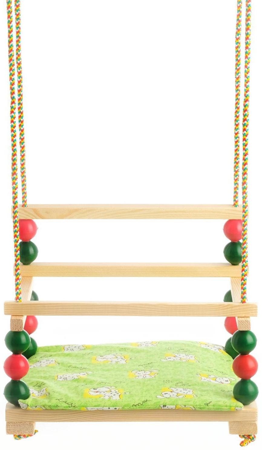 Подвесное кресло для игровой площадки с мягкой сидушкой, 