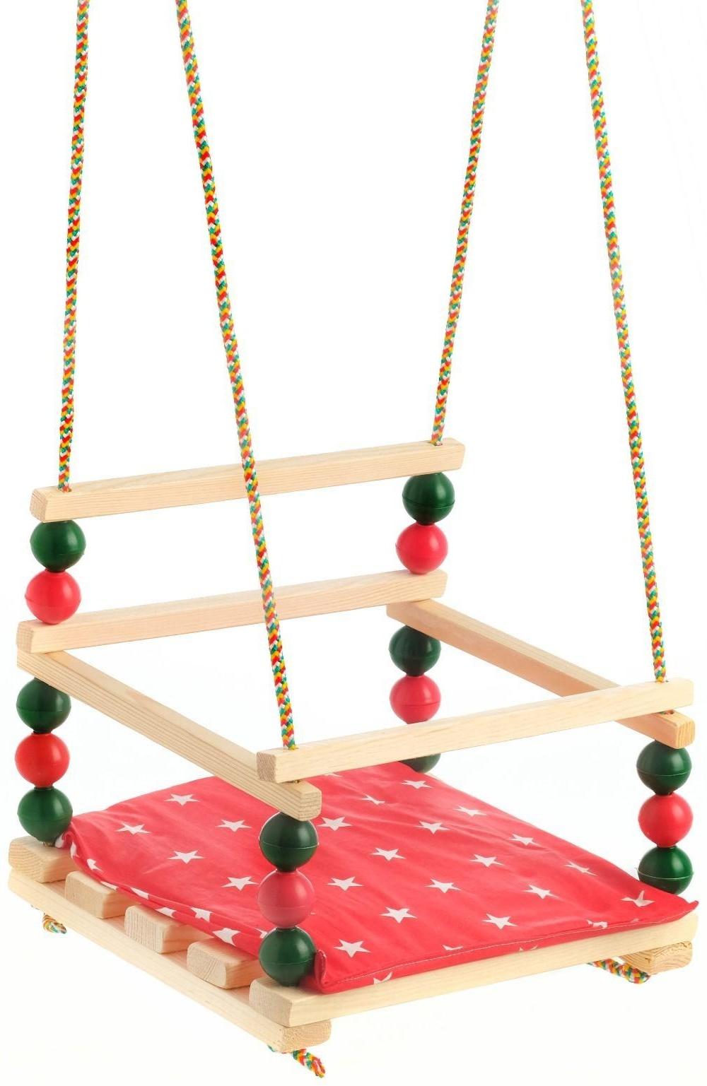 Подвесное кресло для игровой площадки с мягкой сидушкой, 