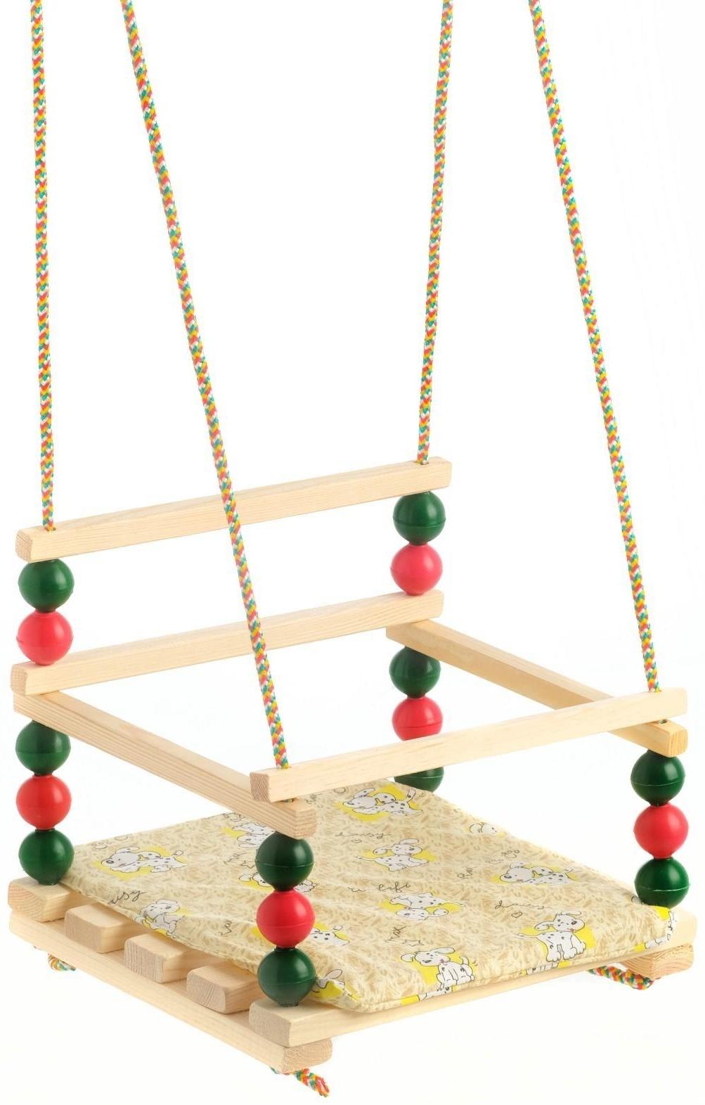 Подвесное кресло для игровой площадки с мягкой сидушкой, 