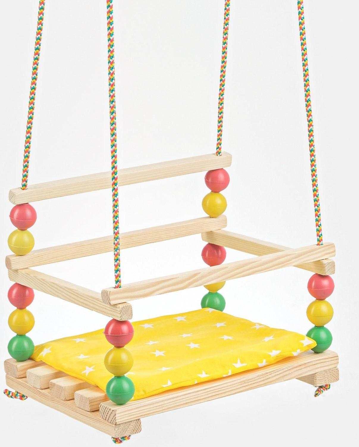 Подвесное кресло для игровой площадки с мягкой сидушкой, 