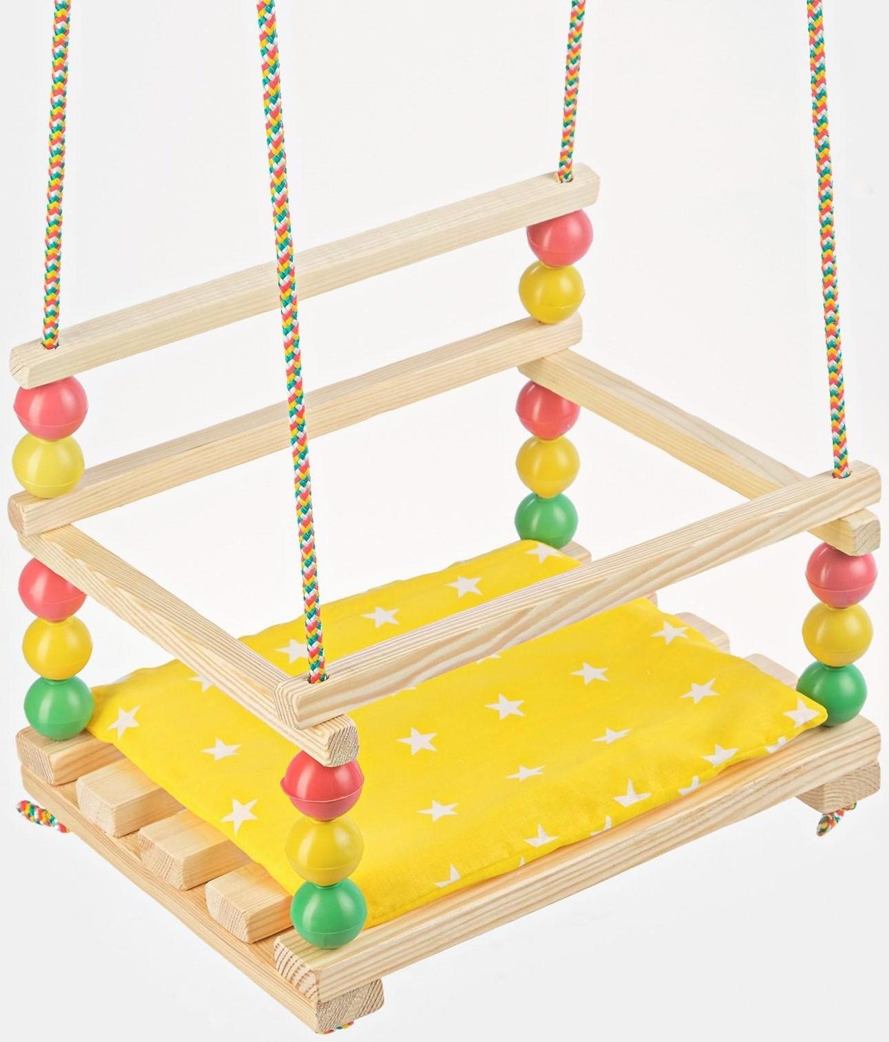 Подвесное кресло для игровой площадки с мягкой сидушкой, 