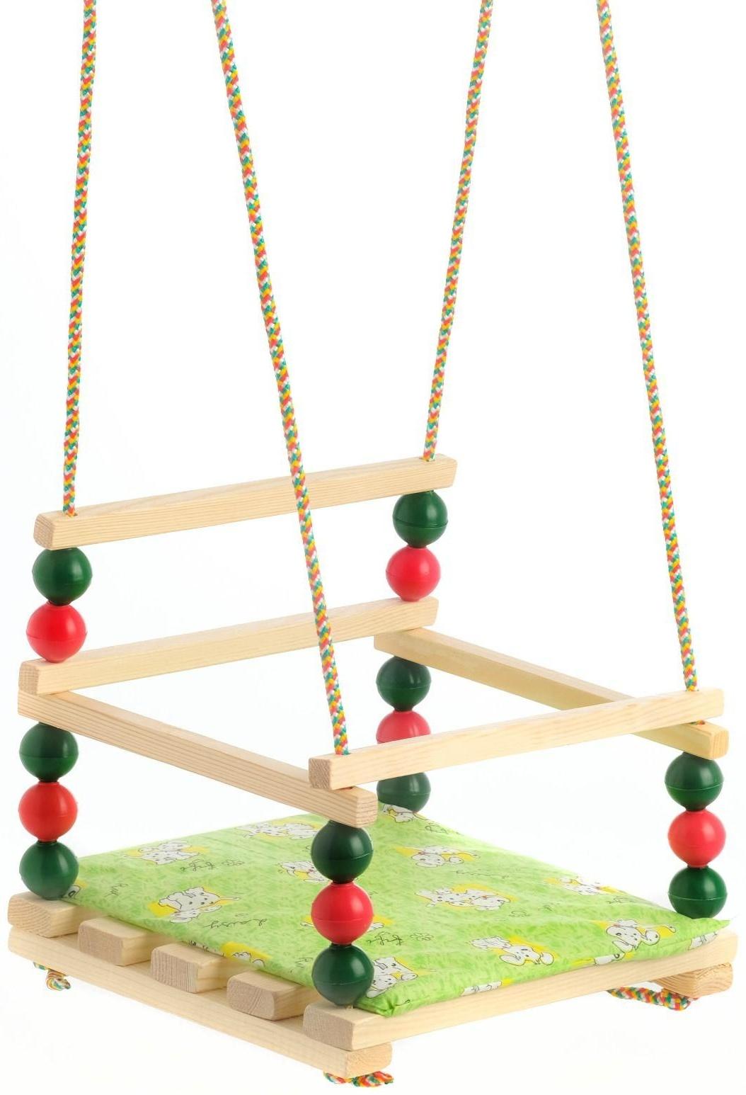 Подвесное кресло для игровой площадки с мягкой сидушкой, 