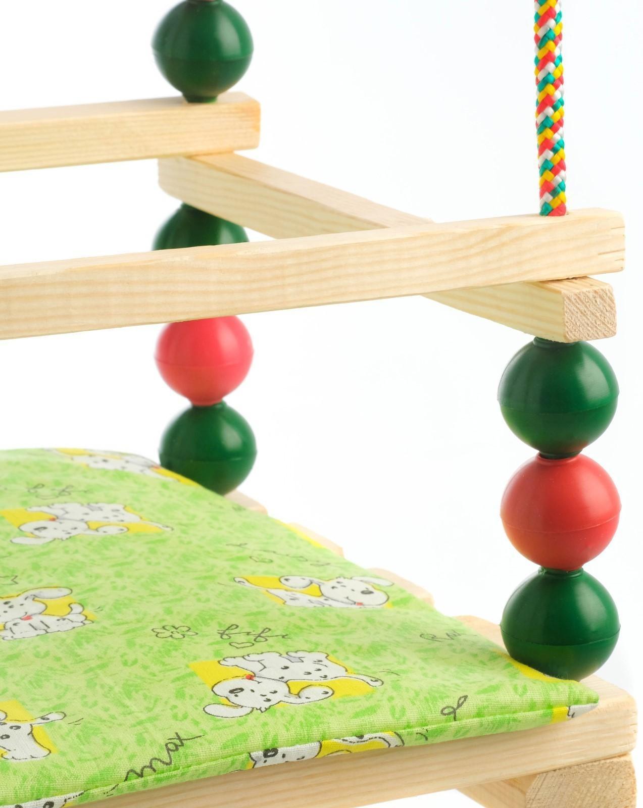 Подвесное кресло для игровой площадки с мягкой сидушкой, 