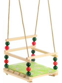 Подвесное кресло для игровой площадки с мягкой сидушкой, 