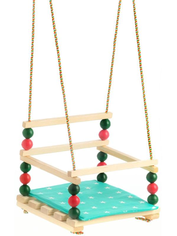 Подвесное кресло для игровой площадки с мягкой сидушкой, 