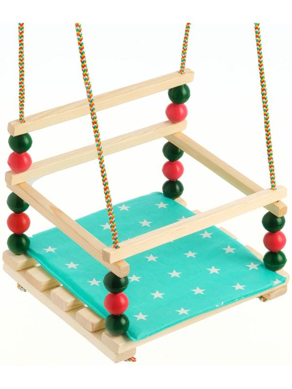 Подвесное кресло для игровой площадки с мягкой сидушкой, 