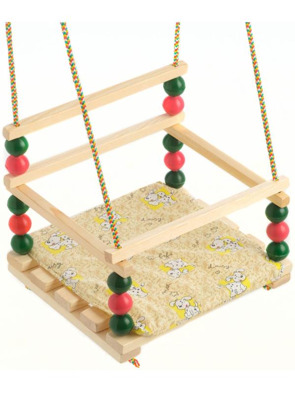 Подвесное кресло для игровой площадки с мягкой сидушкой, 