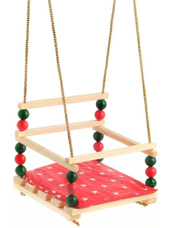 Подвесное кресло для игровой площадки с мягкой сидушкой, 