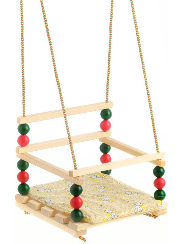 Подвесное кресло для игровой площадки с мягкой сидушкой, 