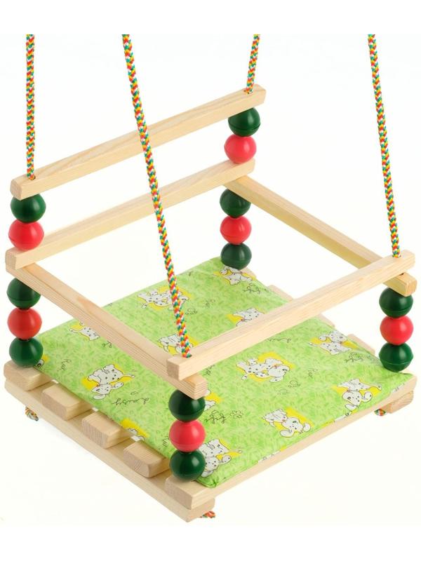 Подвесное кресло для игровой площадки с мягкой сидушкой, 