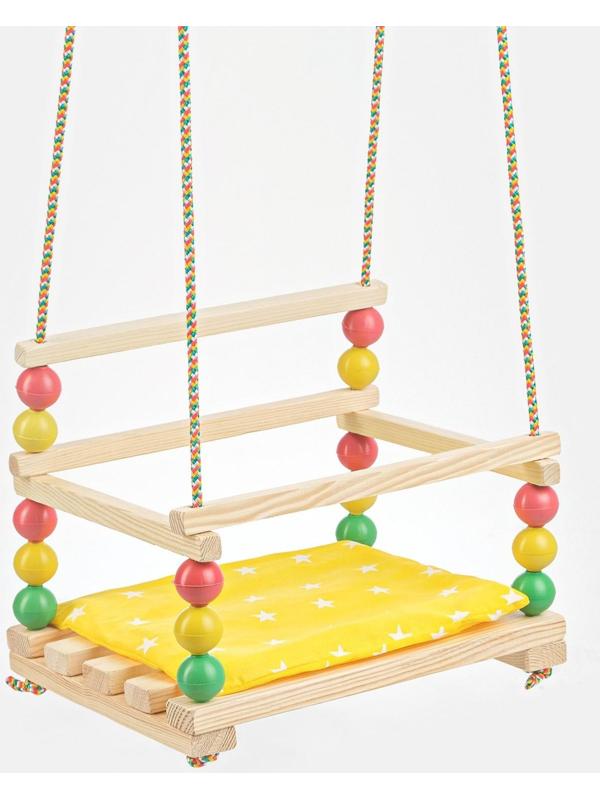 Подвесное кресло для игровой площадки с мягкой сидушкой, 