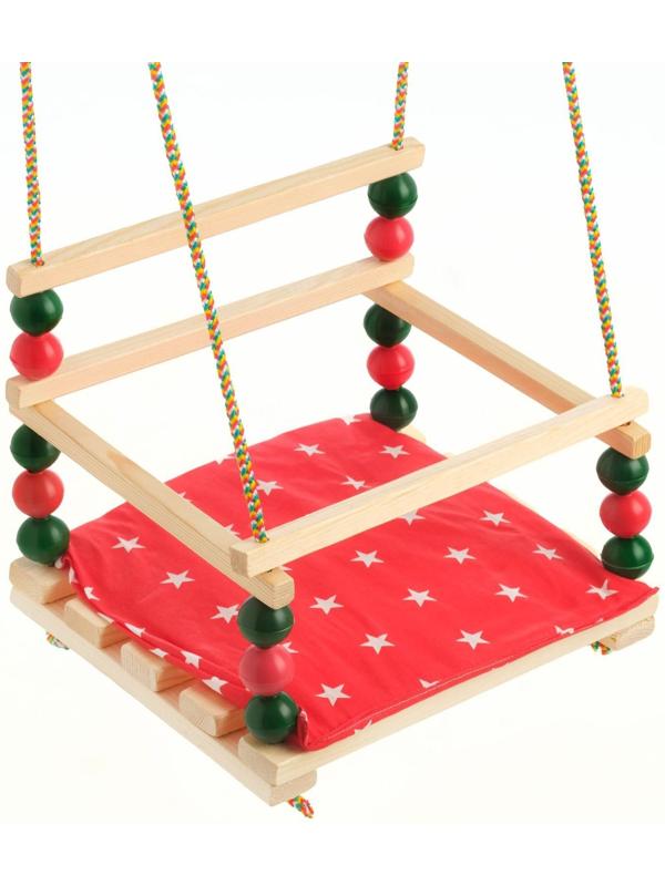 Подвесное кресло для игровой площадки с мягкой сидушкой, 