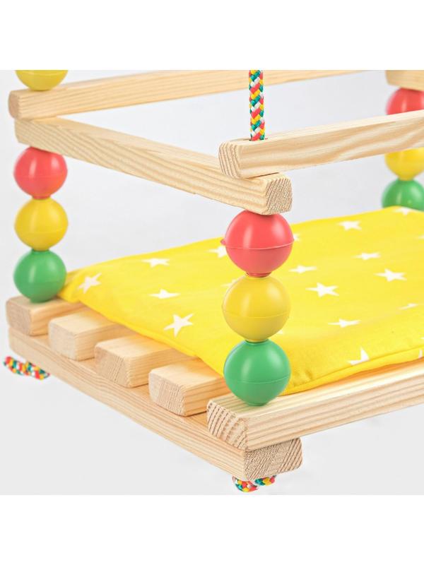 Подвесное кресло для игровой площадки с мягкой сидушкой, 