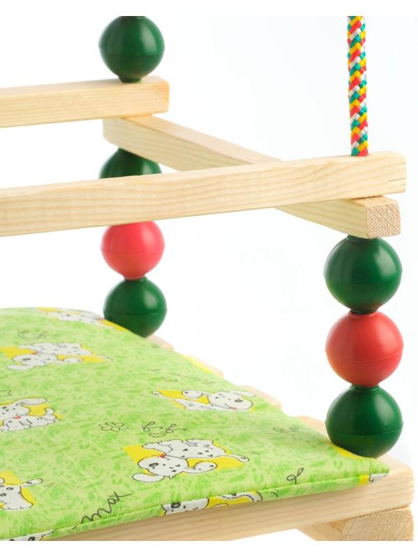 Подвесное кресло для игровой площадки с мягкой сидушкой, 