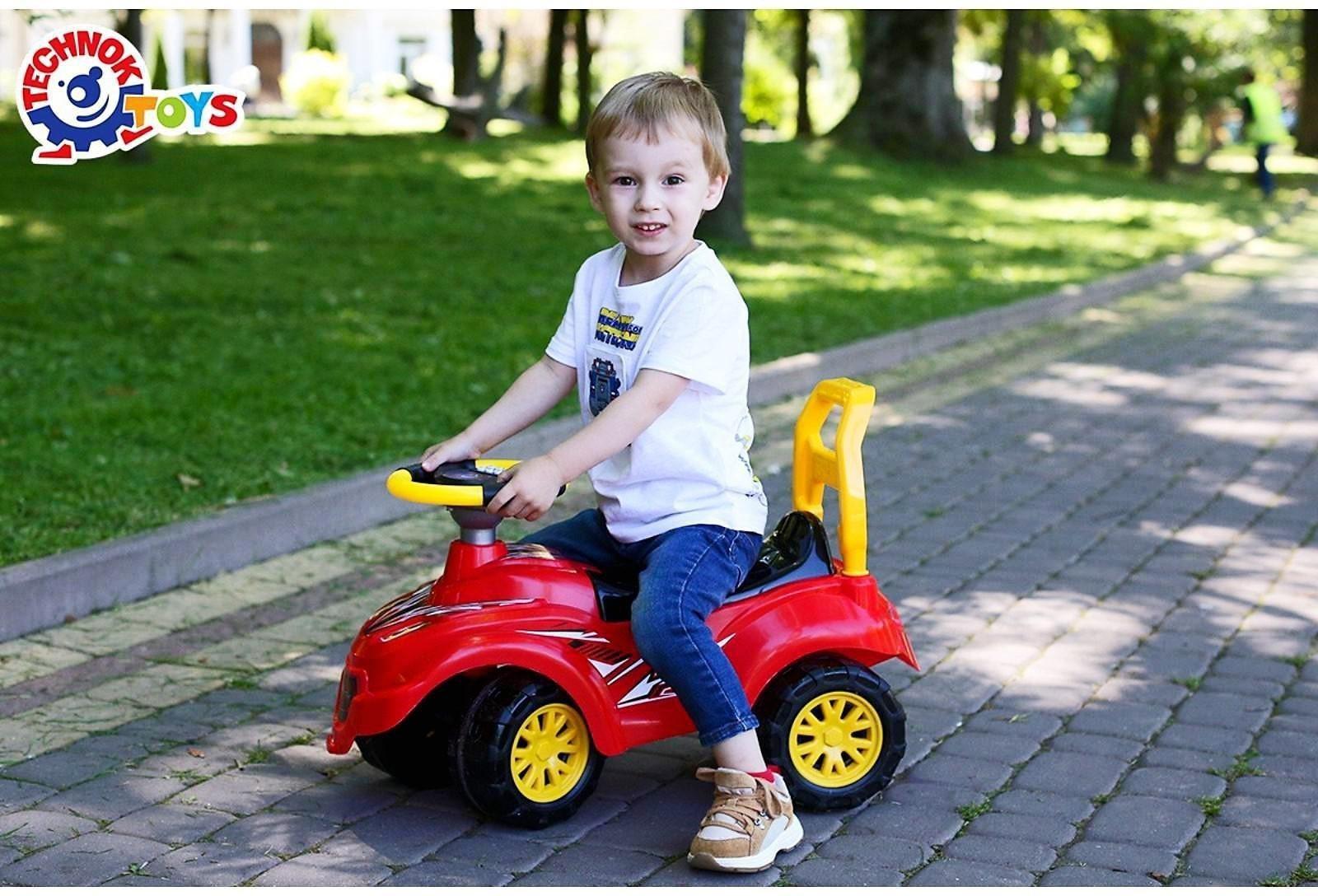 Автомобиль для прогулок, цвет красный