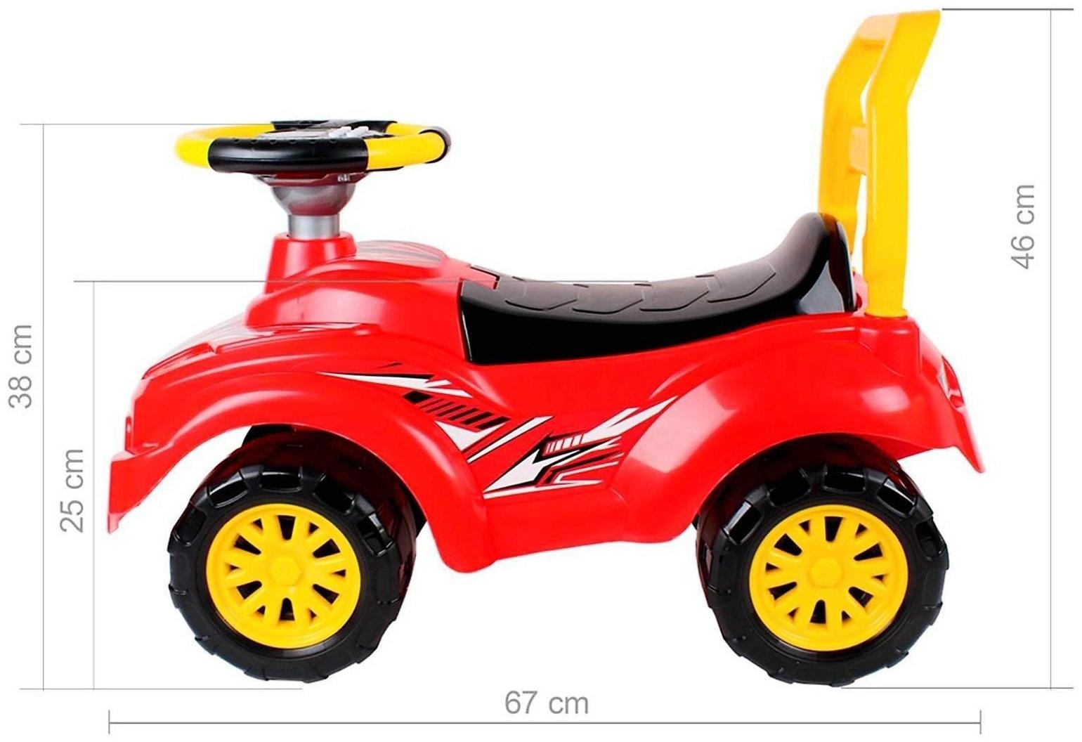 Автомобиль для прогулок, цвет красный