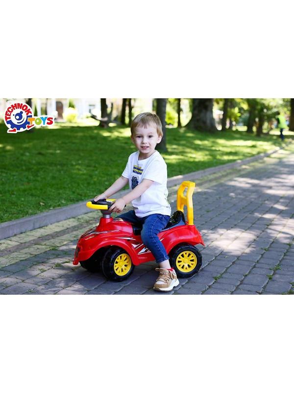 Автомобиль для прогулок, цвет красный