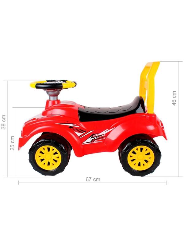 Автомобиль для прогулок, цвет красный