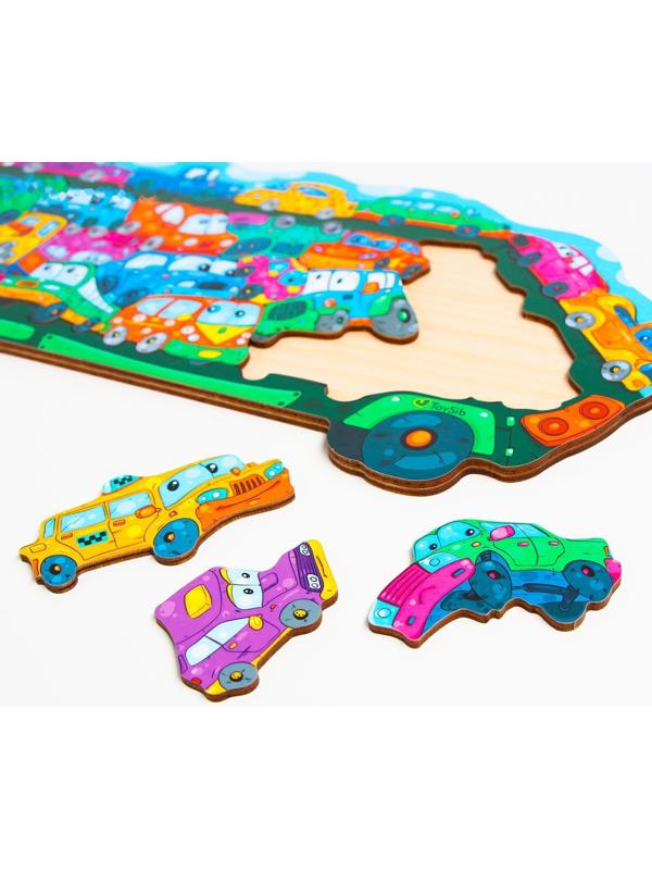 Пазл «Автовоз», бизиборды