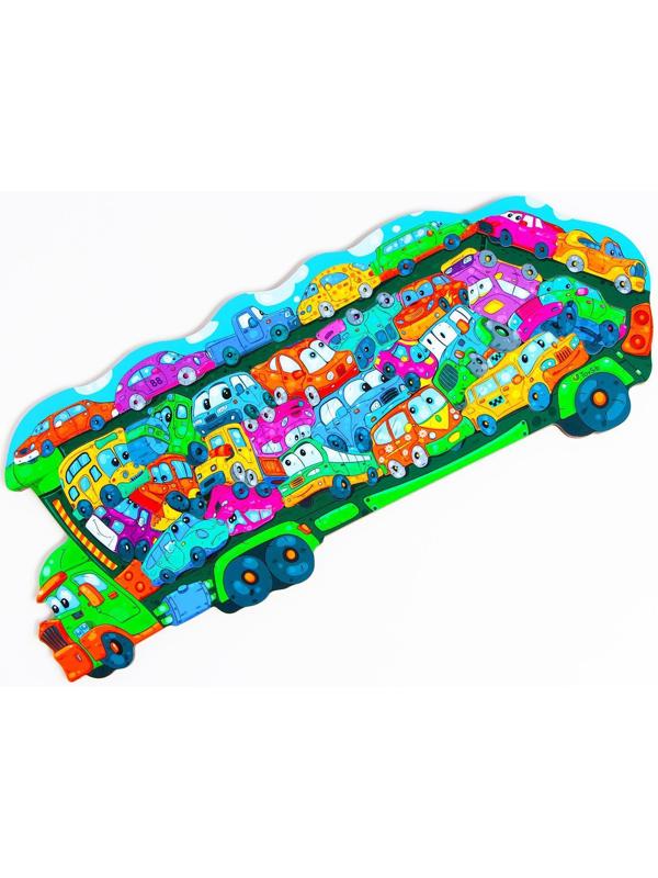 Пазл «Автовоз», бизиборды