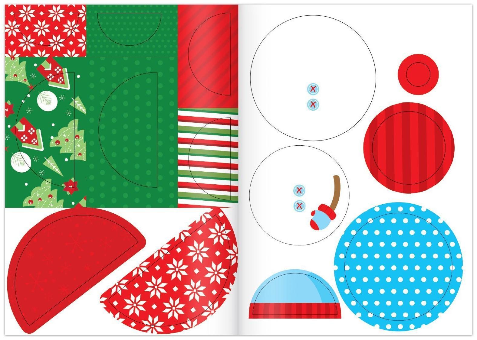 Аппликации новогодние «Встречаем Новый год», 20 стр.