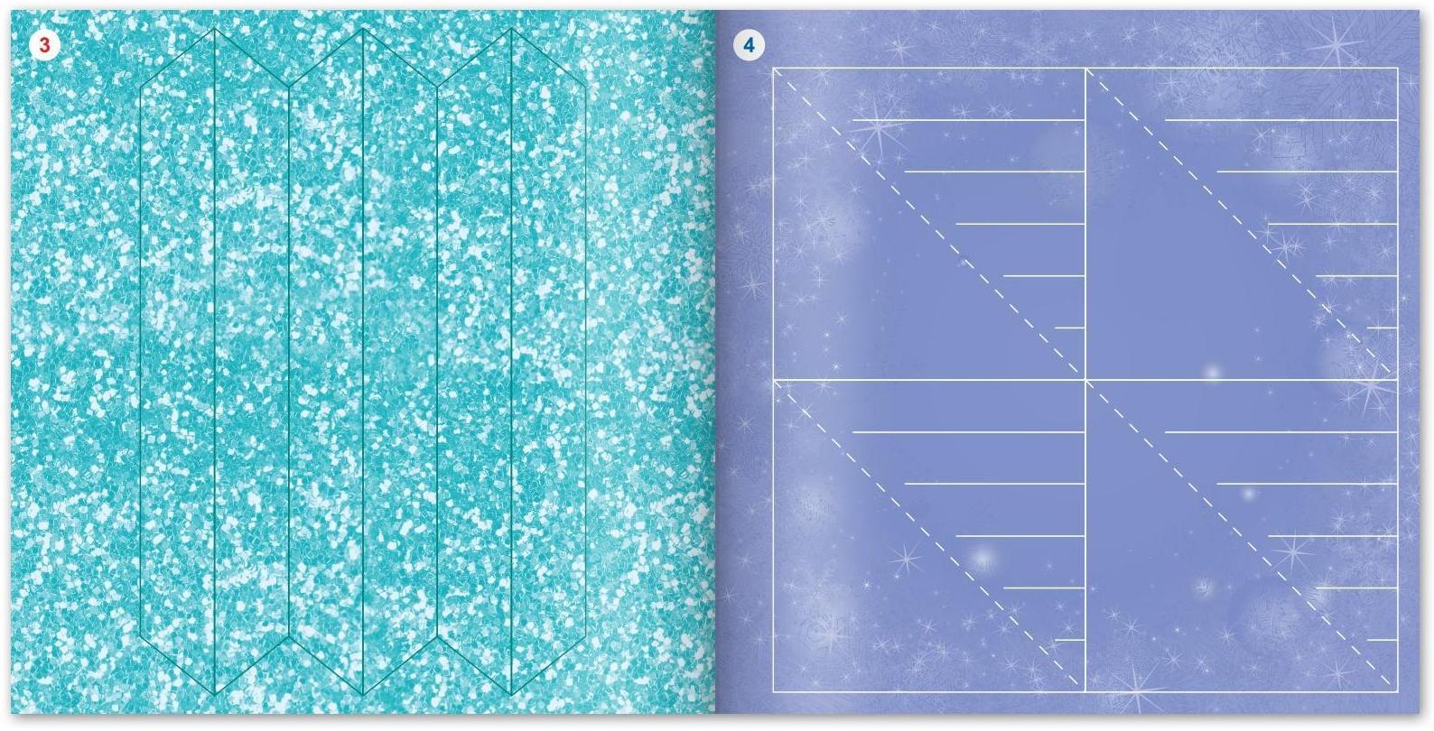 Аппликации «Объёмные снежинки. Снежные звёздочки», 20 стр.