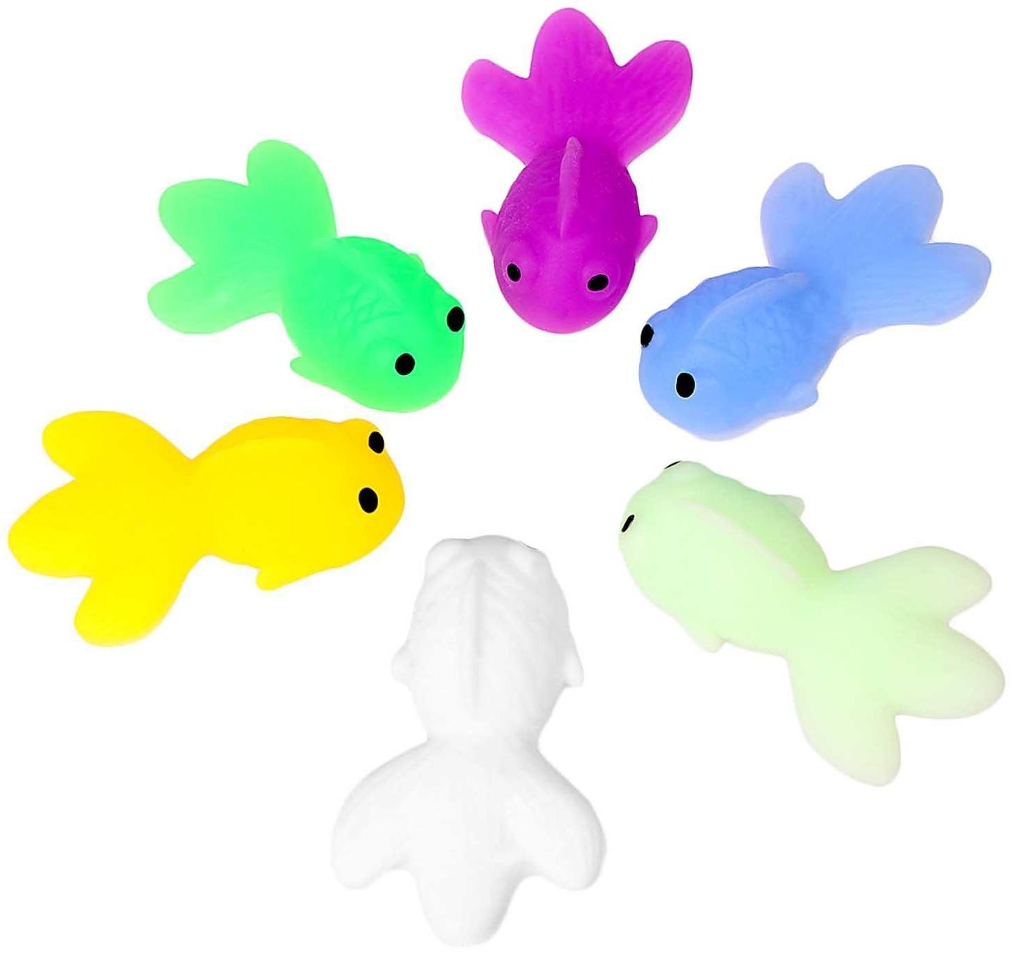 Мялка-антистресс «Рыбка», цвета микс, 1 шт.