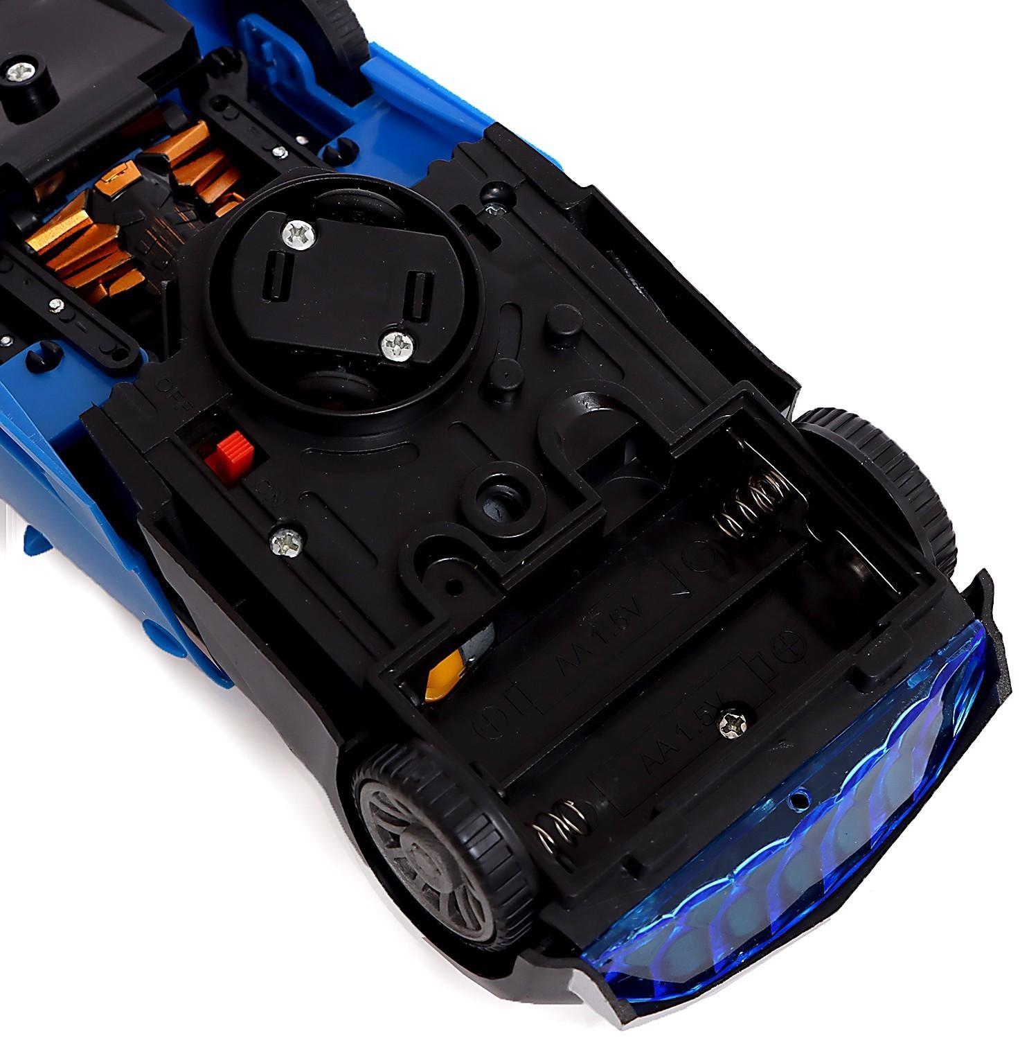 Робот-игрушка «Автобот», трансформируется, световые эффекты, русская озвучка, работает от батареек