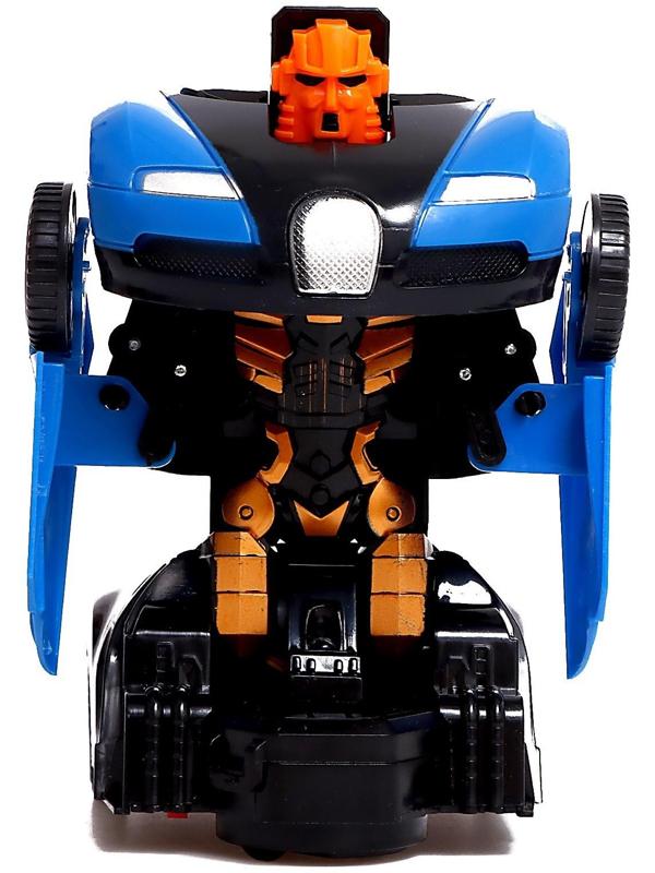 Робот-игрушка «Автобот», трансформируется, световые эффекты, русская озвучка, работает от батареек