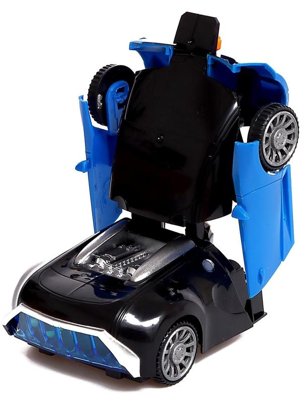 Робот-игрушка «Автобот», трансформируется, световые эффекты, русская озвучка, работает от батареек