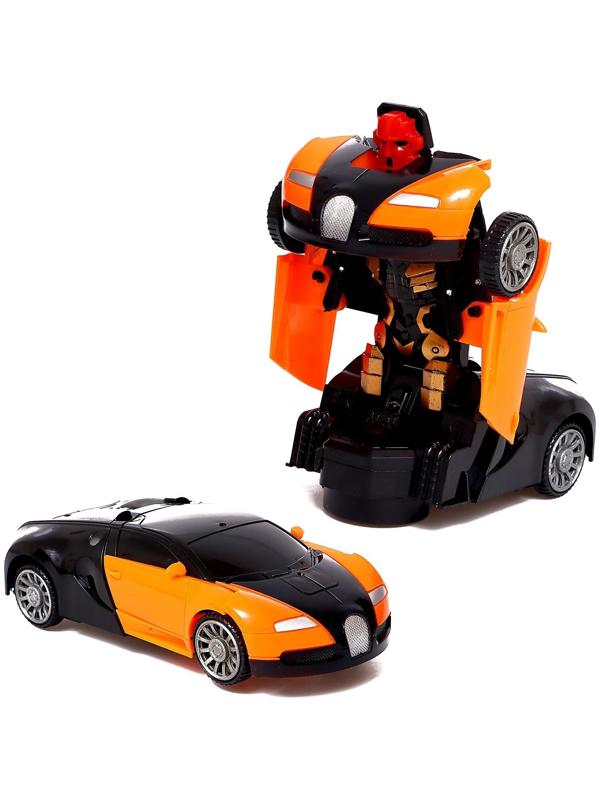 Робот-игрушка «Автобот», трансформируется, световые эффекты, русская озвучка, работает от батареек