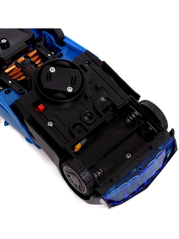 Робот-игрушка «Автобот», трансформируется, световые эффекты, русская озвучка, работает от батареек