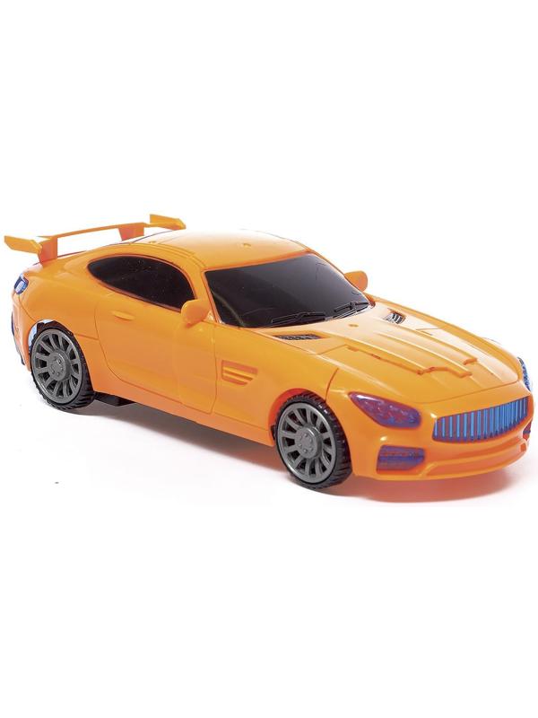 Робот-игрушка «Спорткар», трансформируется, световые эффекты, русская озвучка, работает от батареек