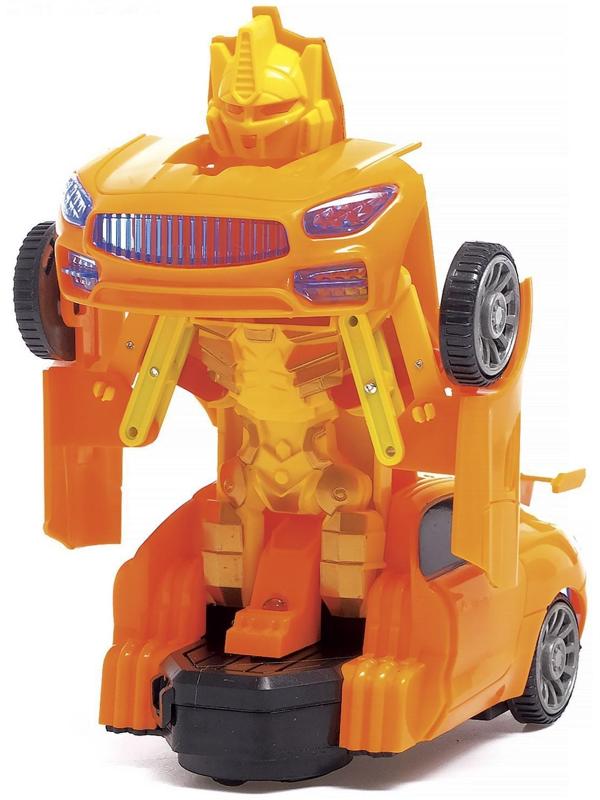 Робот-игрушка «Спорткар», трансформируется, световые эффекты, русская озвучка, работает от батареек