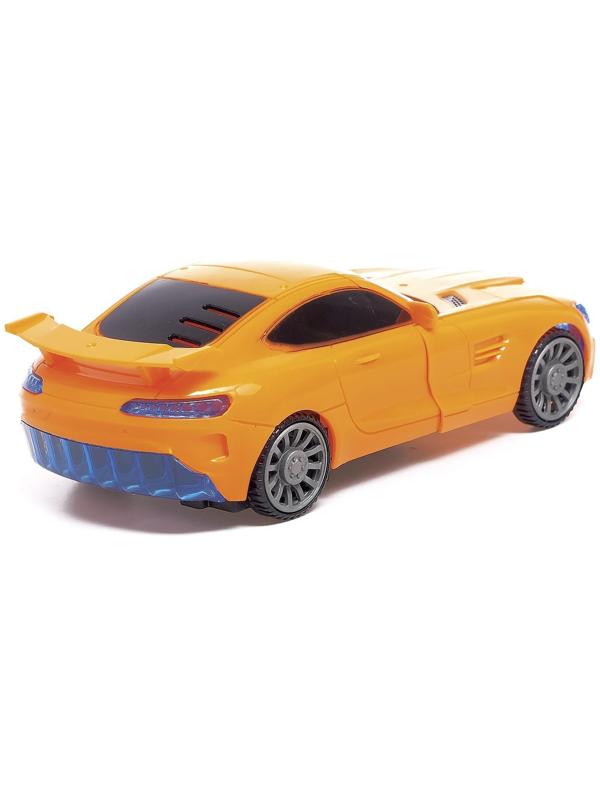 Робот-игрушка «Спорткар», трансформируется, световые эффекты, русская озвучка, работает от батареек