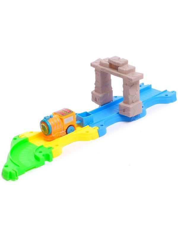 Железная дорога «Пиратские истории», работает от батареек