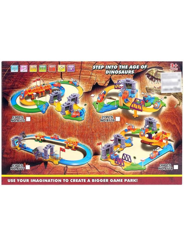 Железная дорога «Пиратские истории», работает от батареек