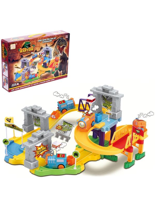 Железная дорога «Пиратские истории», работает от батареек