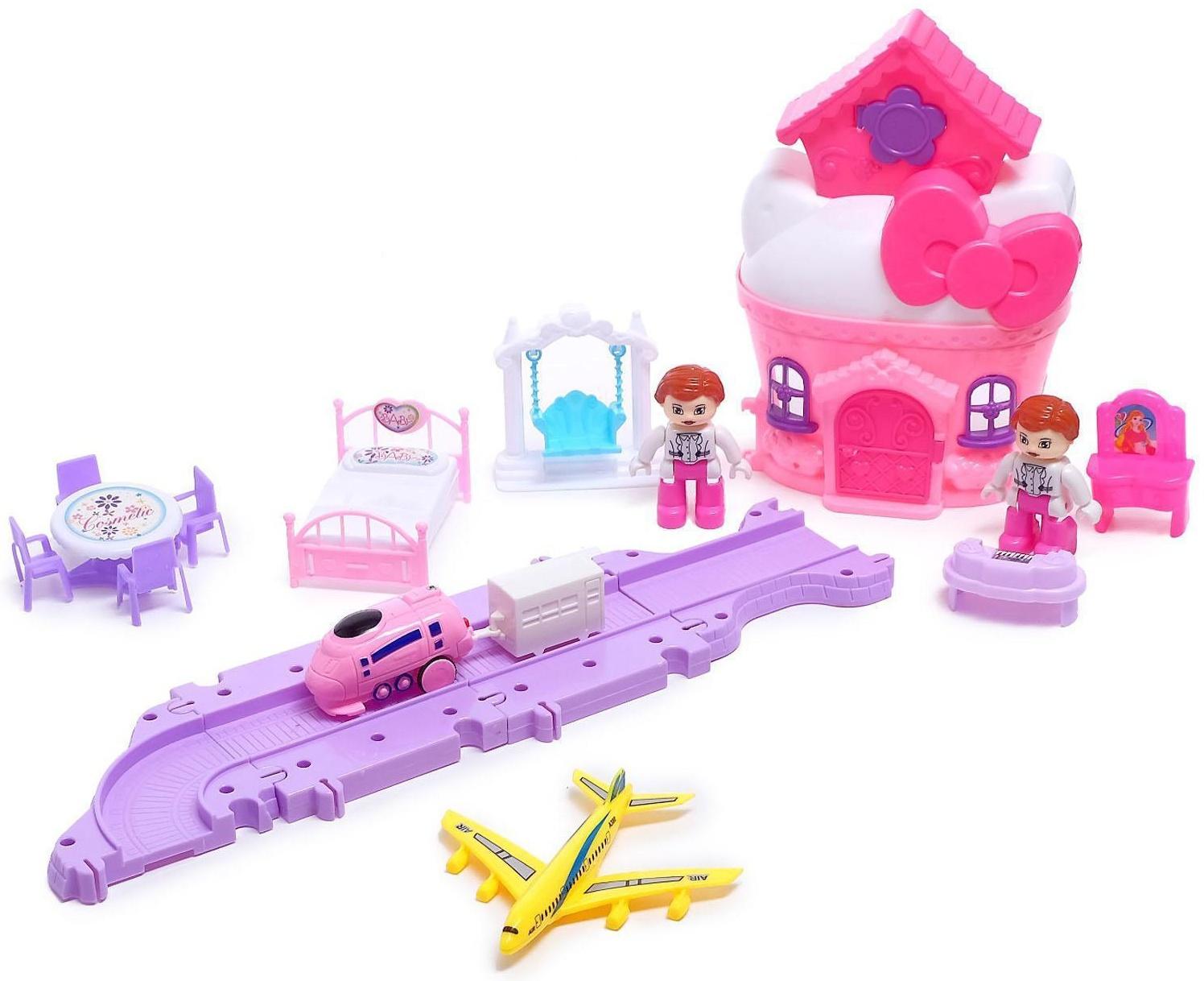 Железная дорога «Приключения принцессы», работает от батареек