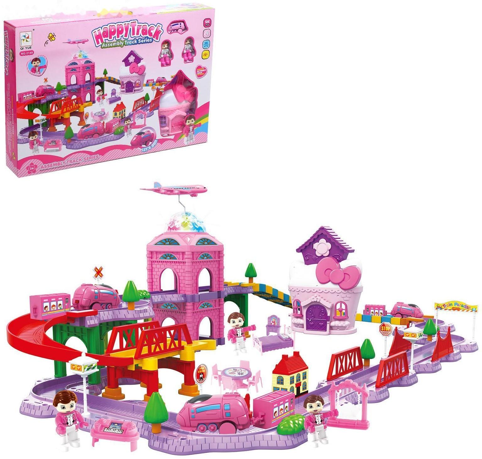 Железная дорога «Приключения принцессы», работает от батареек