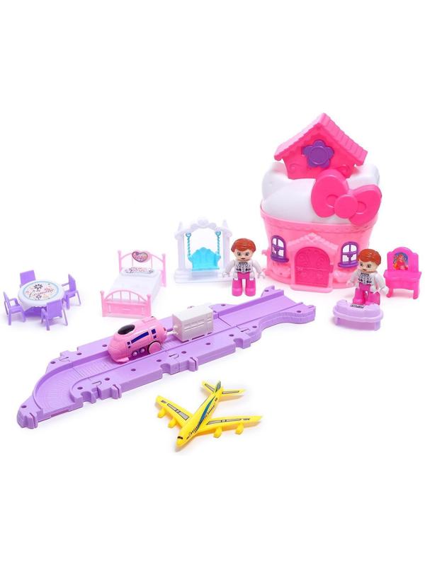 Железная дорога «Приключения принцессы», работает от батареек