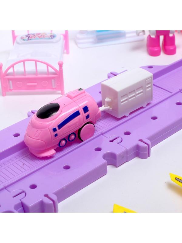 Железная дорога «Приключения принцессы», работает от батареек