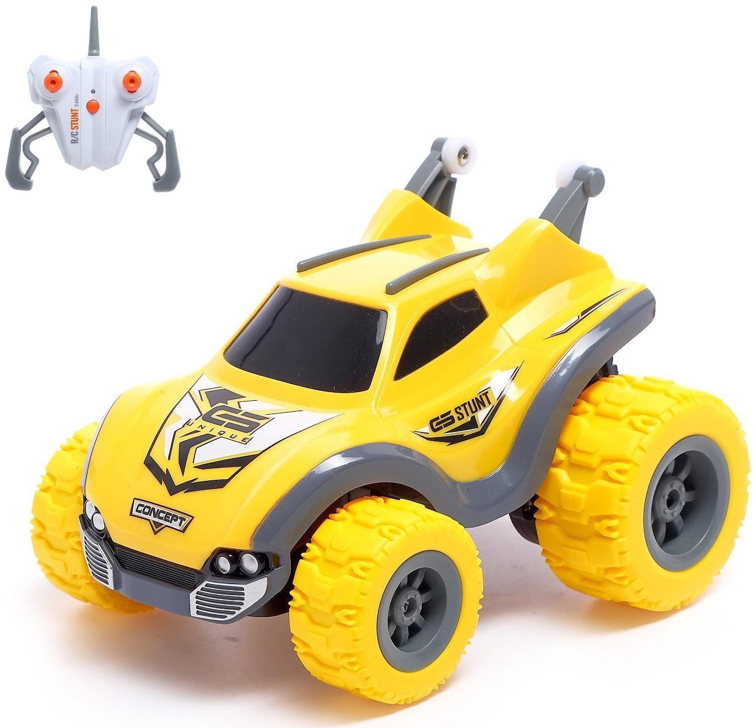 Перевёртыш радиоуправляемый «Джип», работает от аккумулятора, МИКС