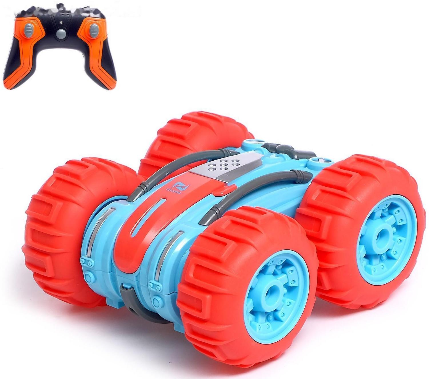 Перевёртыш радиоуправляемый «Торнадо», работает от аккумулятора, цвет оранжевый