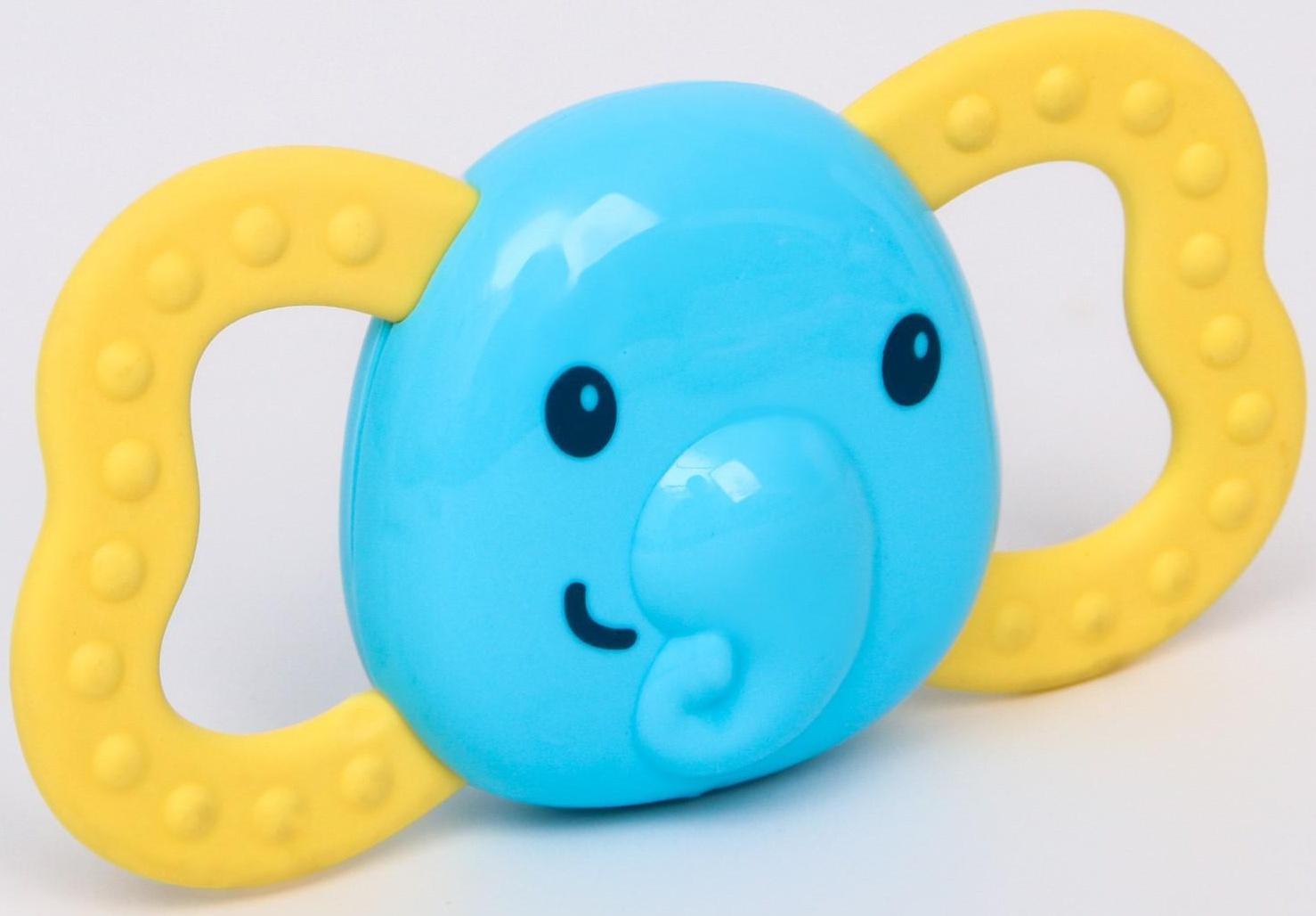 Набор погремушек «Собери меня», с эластичными деталями, 5 шт