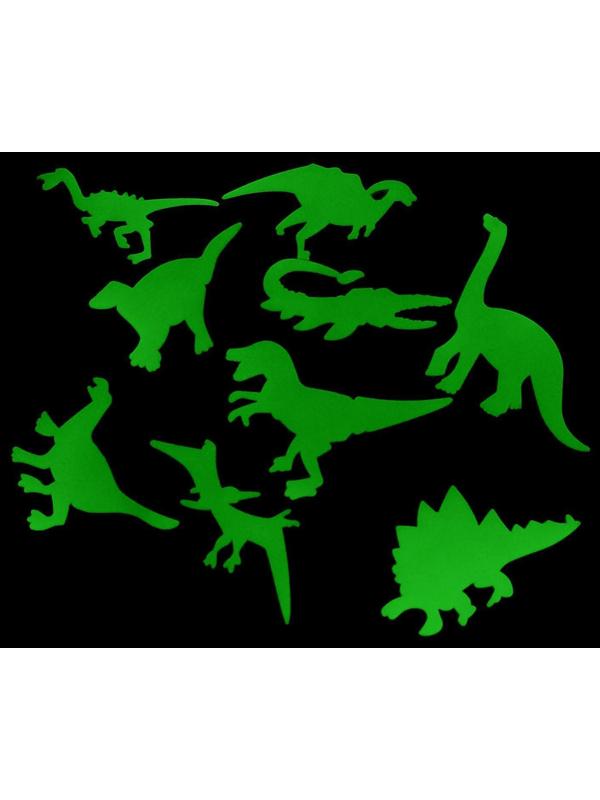 Игровой набор «В мире динозавров», проектор, светящиеся наклейки