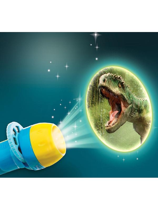 Игровой набор «В мире динозавров», проектор, светящиеся наклейки