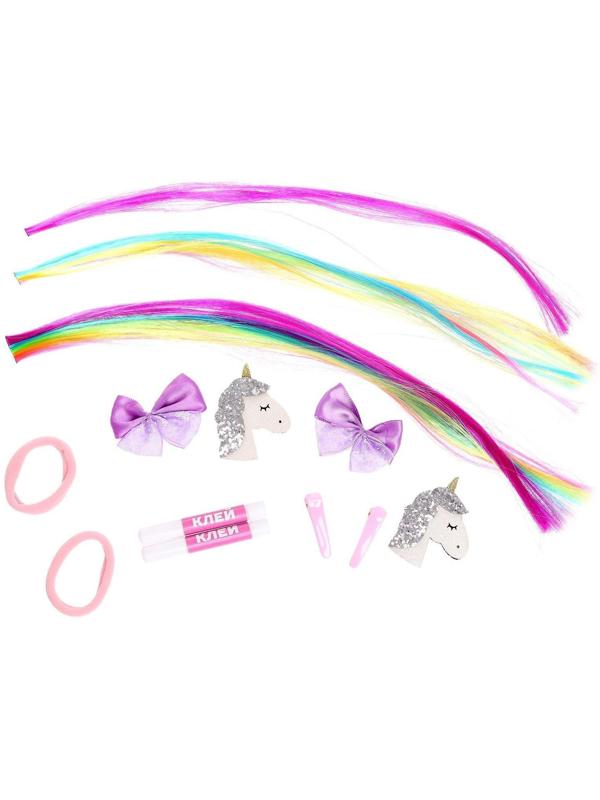 Набор для создания украшений Art Fashion: заколочки и резиночки с прядками