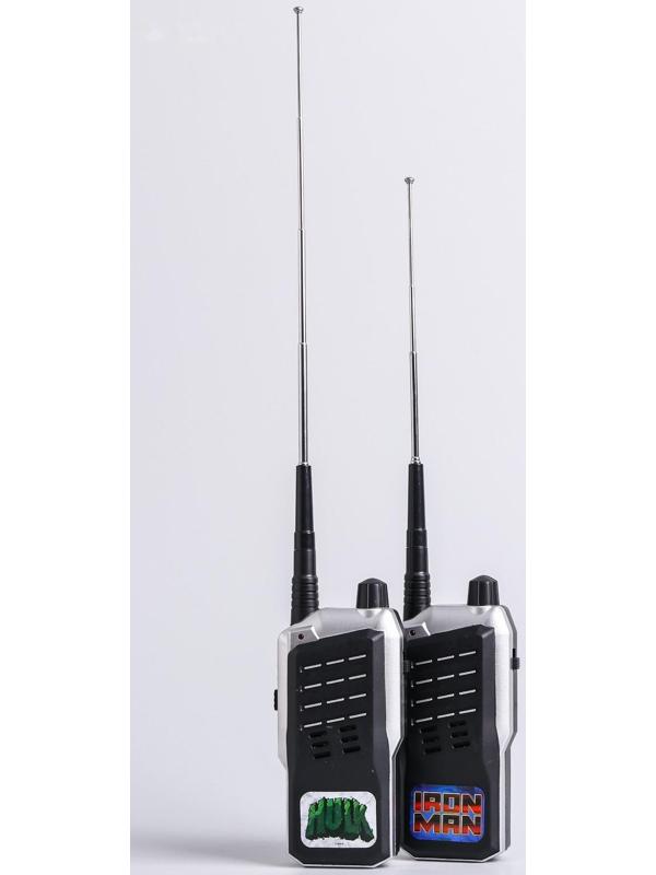 Набор раций «Рации супергероев», Мстители, работает от батареек